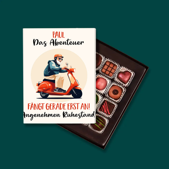 Name Und Unterschrift: Das Abenteuer Fängt Gerade Erst An - Pralinen