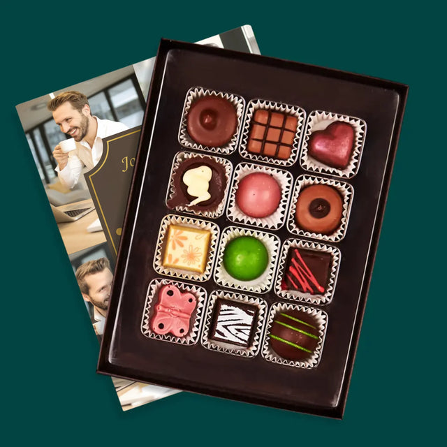 Fotocollage: Der Beste Chef Der Welt  - Pralinen