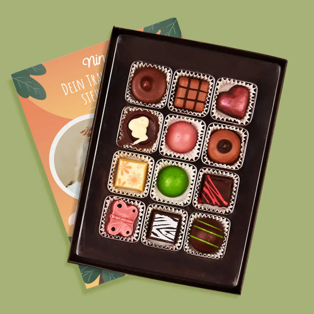 Fotocollage: Traumurlaub - Pralinen