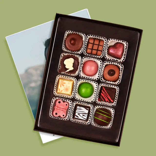 Foto Und Unterschrift: 25. Geburtstag Alles Gute Zum Geburtstag - Pralinen