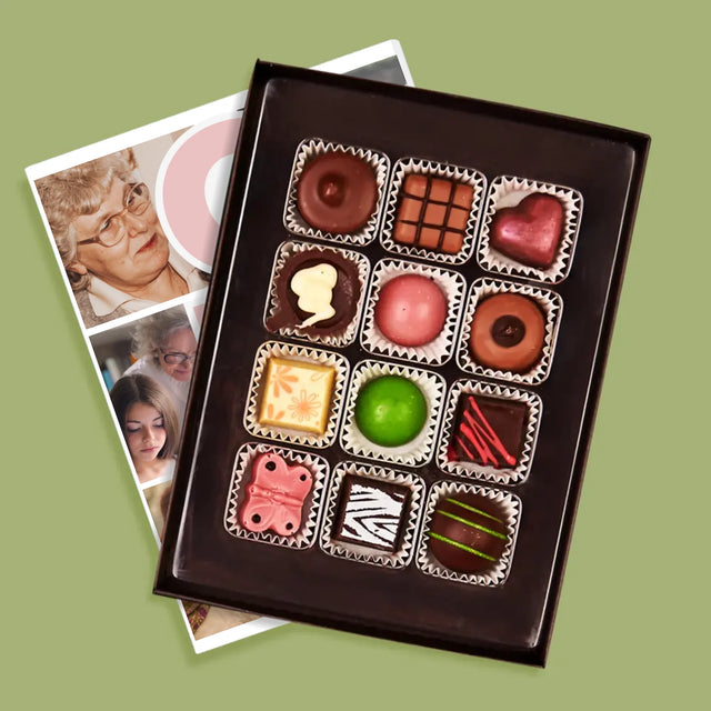 Fotocollage: Oma – Personalisierte Pralinen | DE