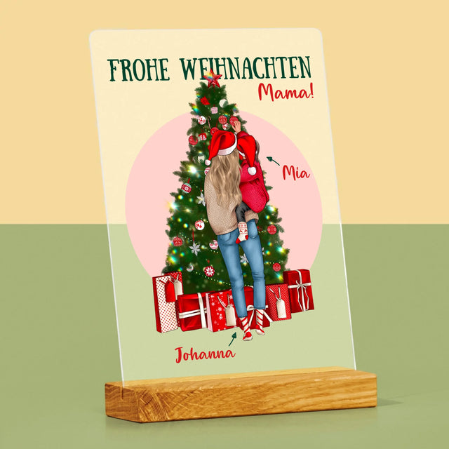 Avatar Creator: Frohe Weihnachten, Mama! - Druck Auf Acrylglas
