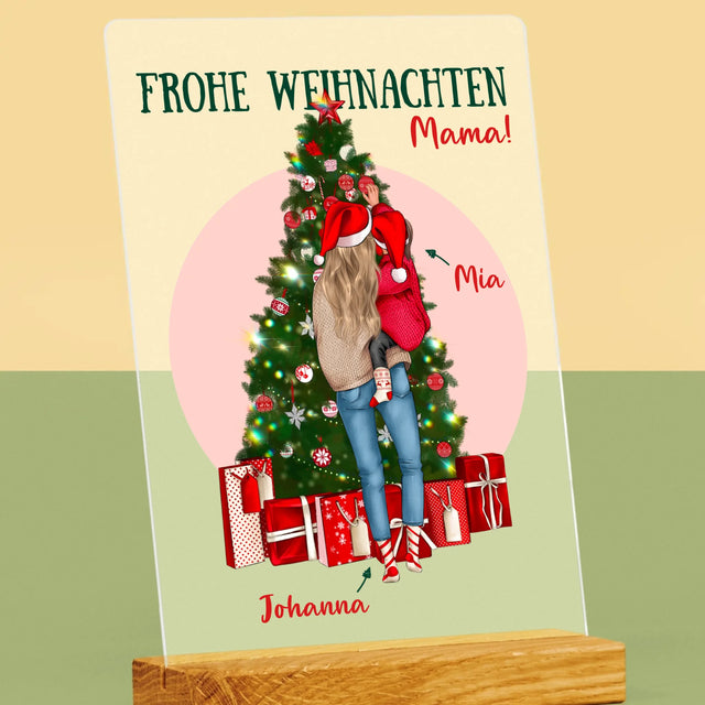 Avatar Creator: Frohe Weihnachten, Mama! - Druck Auf Acrylglas