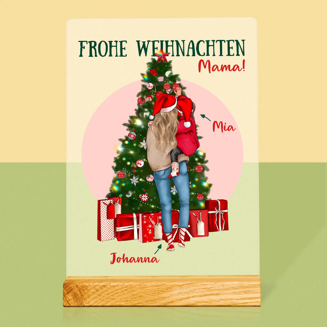 Avatar Creator: Frohe Weihnachten, Mama! - Druck Auf Acrylglas