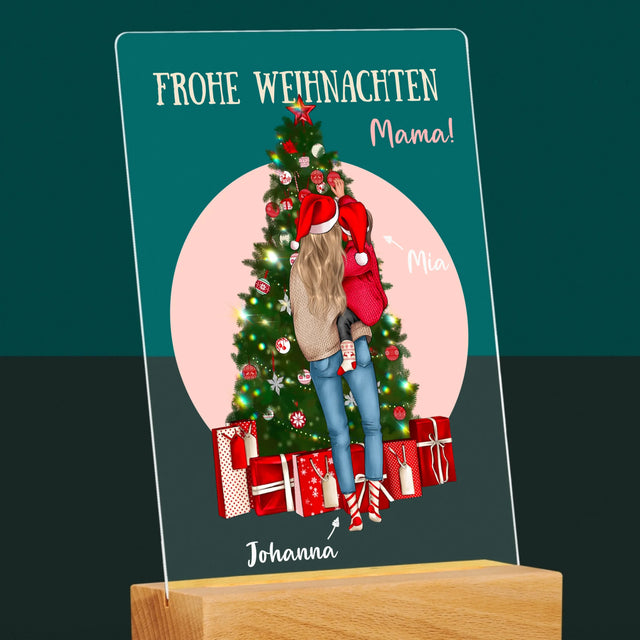 Avatar Creator: Frohe Weihnachten, Mama! - Druck Auf Acrylglas