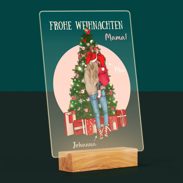 Avatar Creator: Frohe Weihnachten, Mama! - Druck Auf Acrylglas