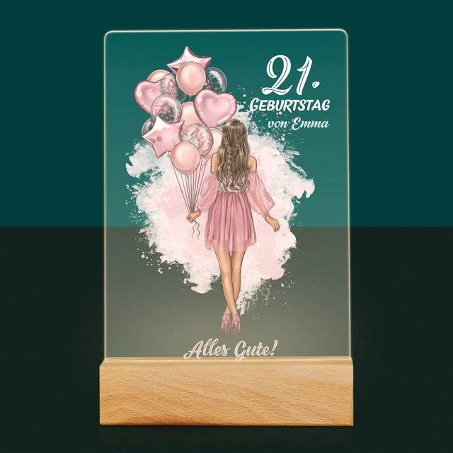 Avatar Creator: Geburtstag Luftballons - Druck Auf Acrylglas