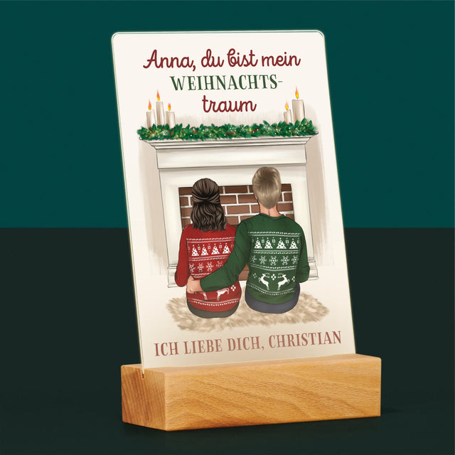 Avatar Creator: Weihnachtspaar - Druck Auf Acrylglas