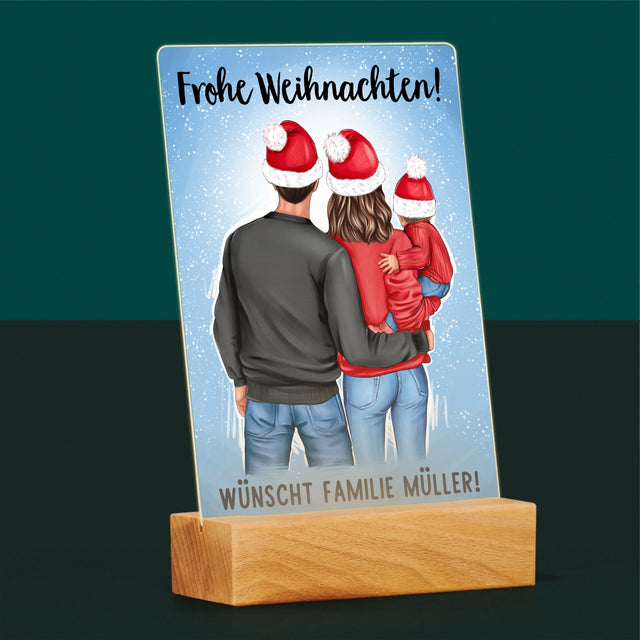 Avatar Creator: Weihnachtsfamilie - Druck Auf Acrylglas