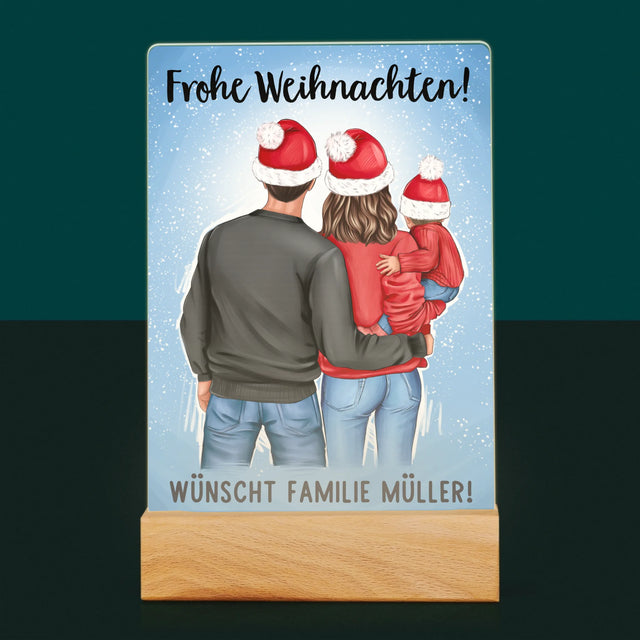 Avatar Creator: Weihnachtsfamilie - Druck Auf Acrylglas