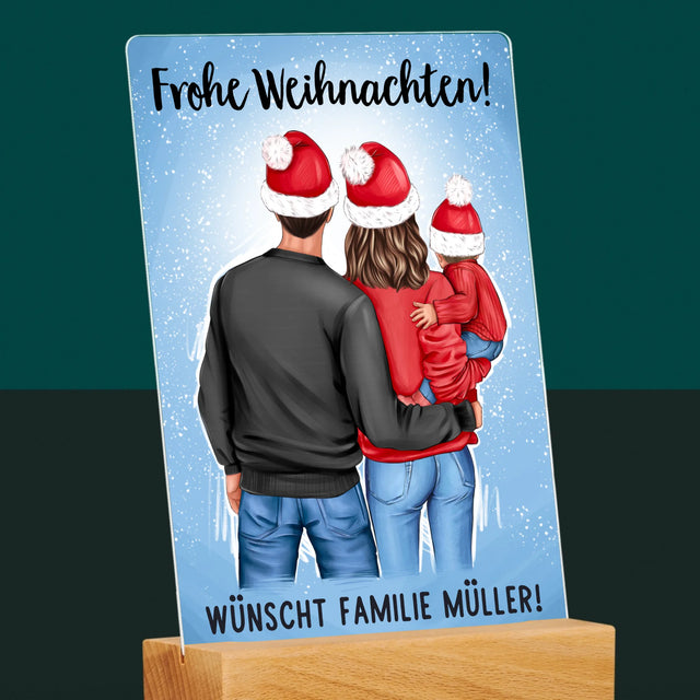 Avatar Creator: Weihnachtsfamilie - Druck Auf Acrylglas
