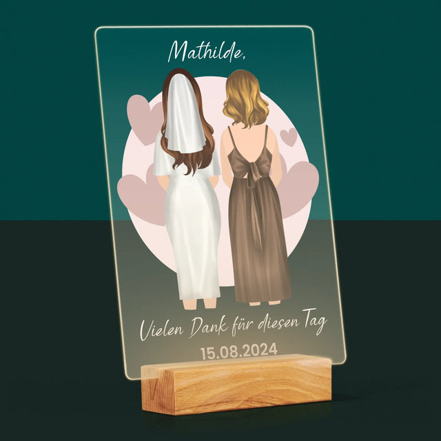 Avatar Creator: Trauzeugin - Druck Auf Acrylglas