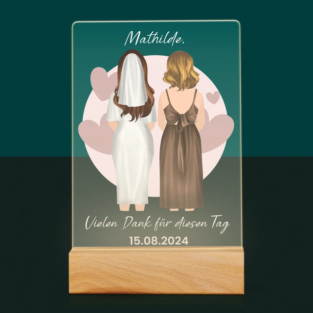 Avatar Creator: Trauzeugin - Druck Auf Acrylglas