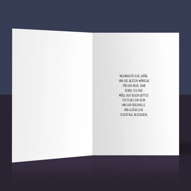 Avatar Creator: Weihnachtsfamilie - Glückwunschkarte