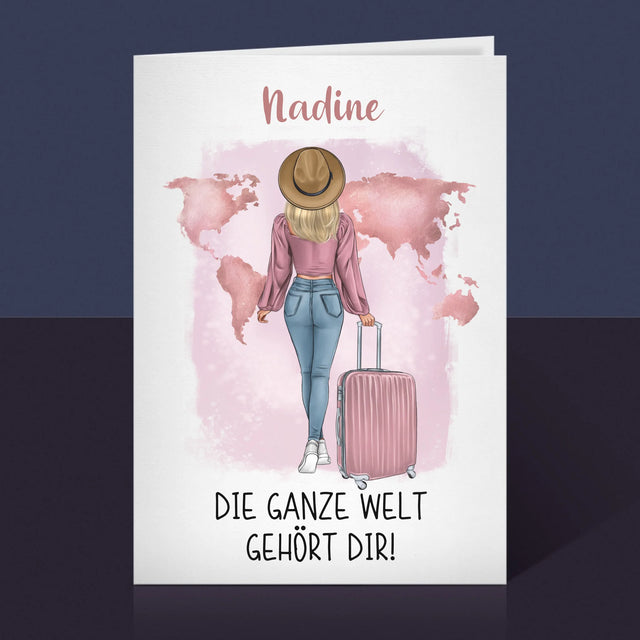 Avatar Creator: Reisende - Glückwunschkarte