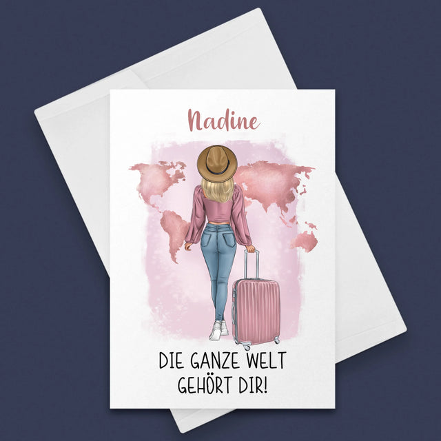 Avatar Creator: Reisende - Glückwunschkarte