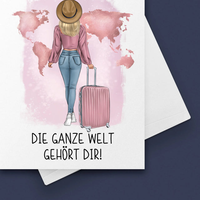 Avatar Creator: Reisende - Glückwunschkarte