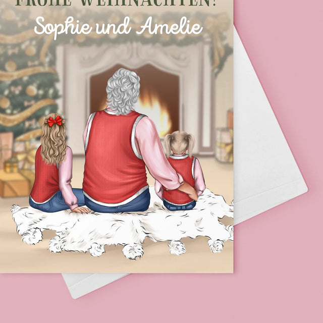 Avatar Creator: Frohe Weihnachten, Oma! - Glückwunschkarte