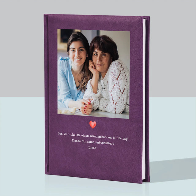 Foto Und Unterschrift: Urkunde Für Mama - Notizbuch