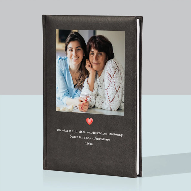 Foto Und Unterschrift: Urkunde Für Mama - Notizbuch