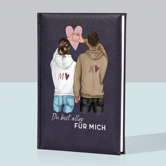 Avatar Creator: Paar Herz - Notizbuch