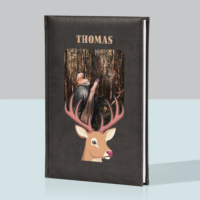 Foto Und Unterschrift: Der Hirsch - Notizbuch
