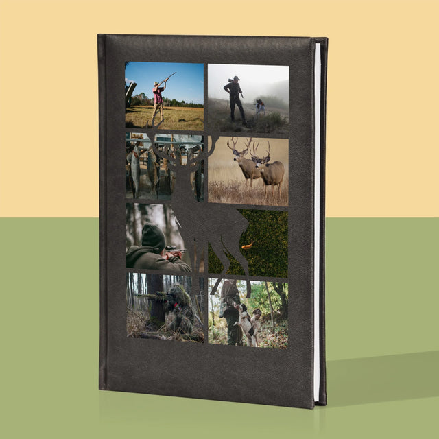 Fotocollage: Der Jäger - Notizbuch