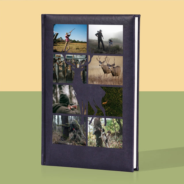 Fotocollage: Der Jäger - Notizbuch