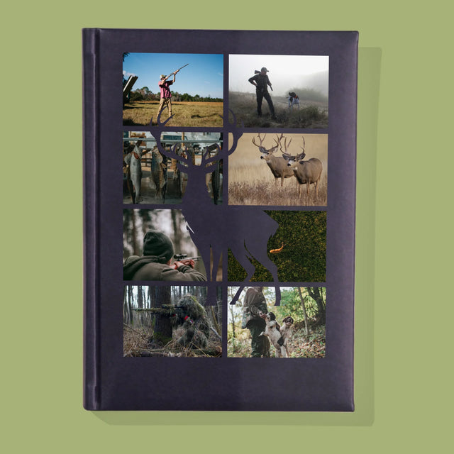 Fotocollage: Der Jäger - Notizbuch