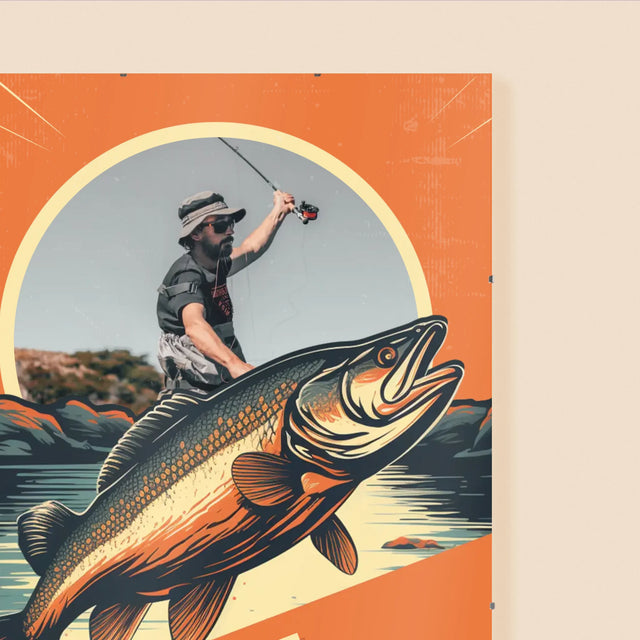 Foto Und Unterschrift: Der Beste Angler - Poster