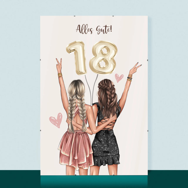 Avatar Creator: Freundinnen 18. Geburtstag - Poster