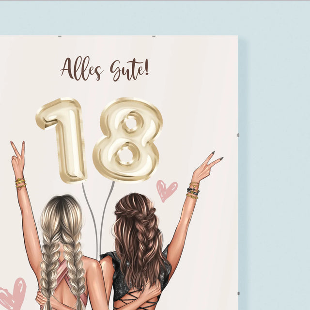 Avatar Creator: Freundinnen 18. Geburtstag - Poster