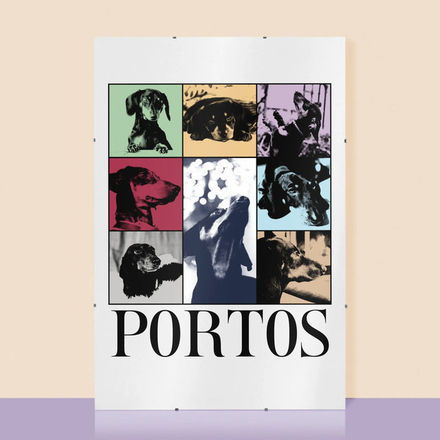 Fotocollage: Haustier Wie Taylor - Poster