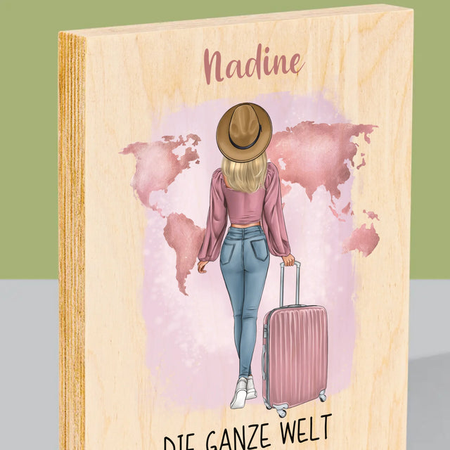 Avatar Creator: Reisende - Druck Auf Holz