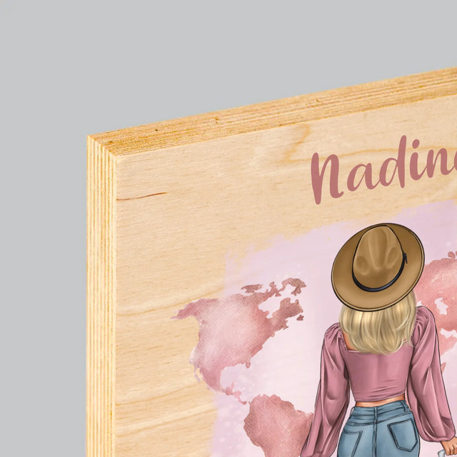 Avatar Creator: Reisende - Druck Auf Holz