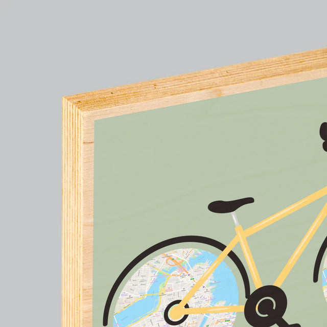 Ihr Standort: Fahrradrekord - Druck Auf Holz