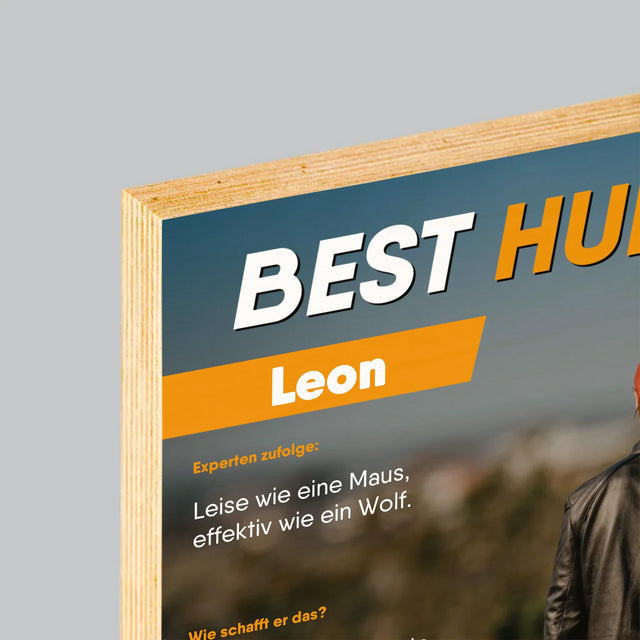 Magazin-Cover: Best Hunter - Druck Auf Holz