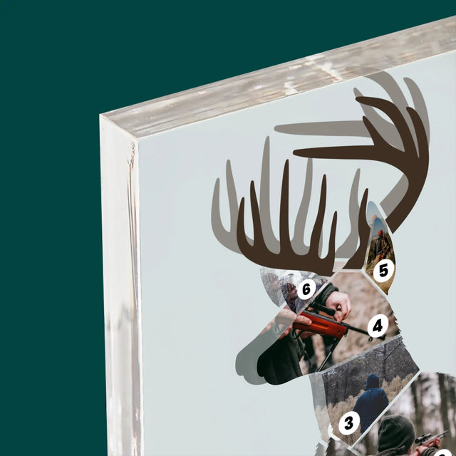 Form-Collage: Bester Jäger - Druck Auf Acrylglas