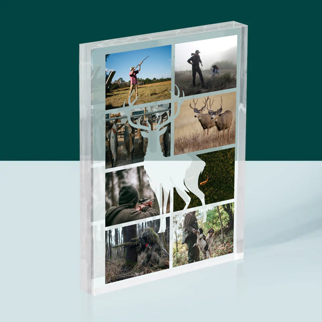 Fotocollage: Der Jäger - Druck Auf Acrylglas