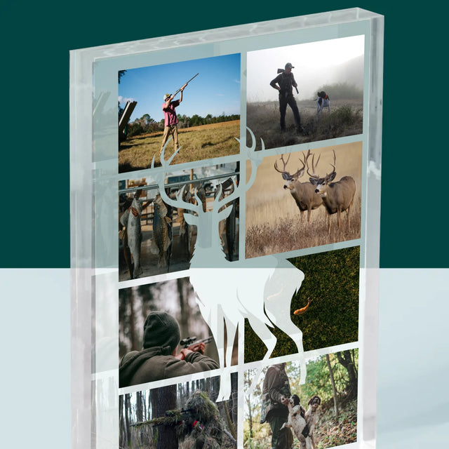 Fotocollage: Der Jäger - Druck Auf Acrylglas