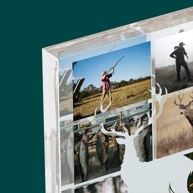 Fotocollage: Der Jäger - Druck Auf Acrylglas