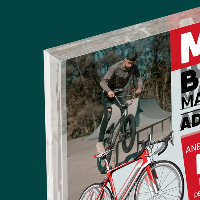Magazin-Cover: Mr Bike Master - Druck Auf Acrylglas