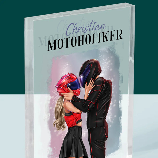 Avatar Creator: Motoholiker - Druck Auf Acrylglas