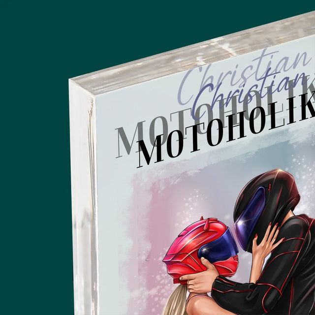 Avatar Creator: Motoholiker - Druck Auf Acrylglas