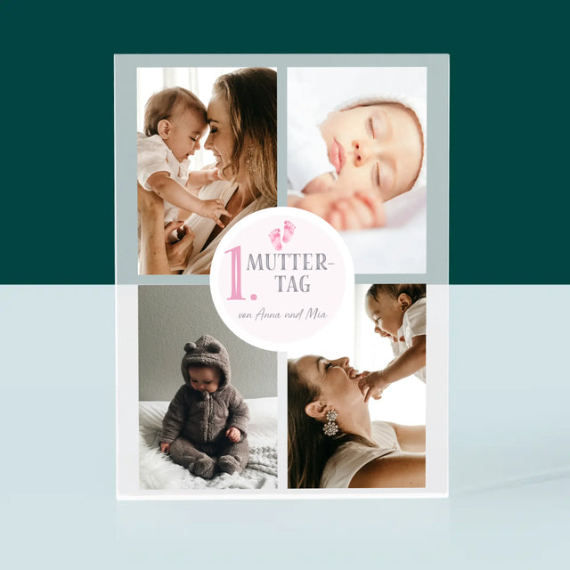Fotocollage: Erster Muttertag - Druck Auf Acrylglas