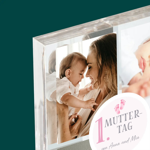 Fotocollage: Erster Muttertag - Druck Auf Acrylglas