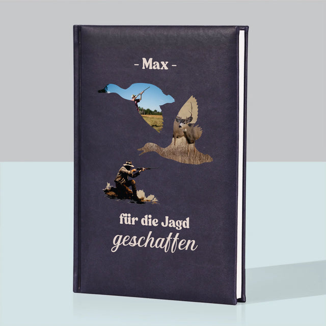 Form-Collage: Für Die Jagd Geschaffen - Notizbuch