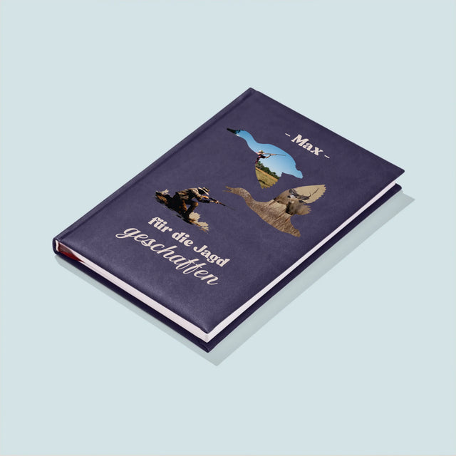 Form-Collage: Für Die Jagd Geschaffen - Notizbuch