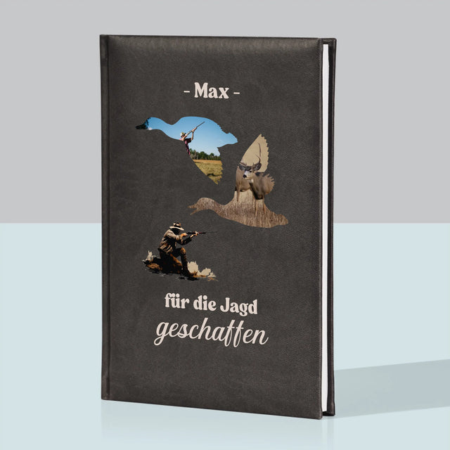 Form-Collage: Für Die Jagd Geschaffen - Notizbuch