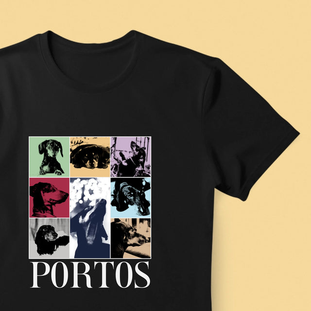 Fotocollage: Haustier Wie Taylor - T-Shirt Für Herren